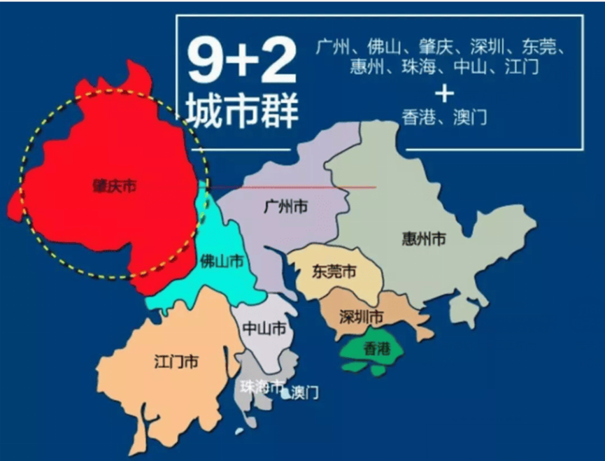 粤港澳大湾区地图